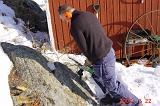 Tommy borrar i berg